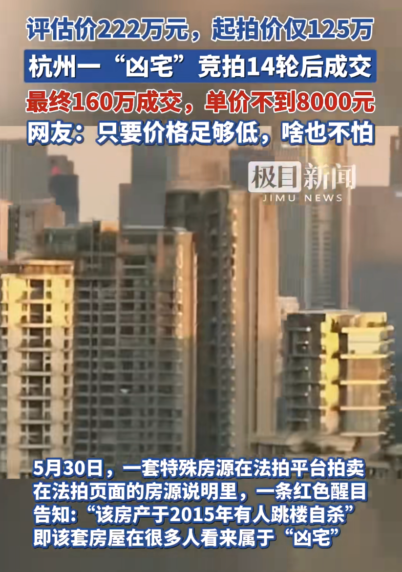 南通房源,溢价14万成交!曾发生过非正常死亡