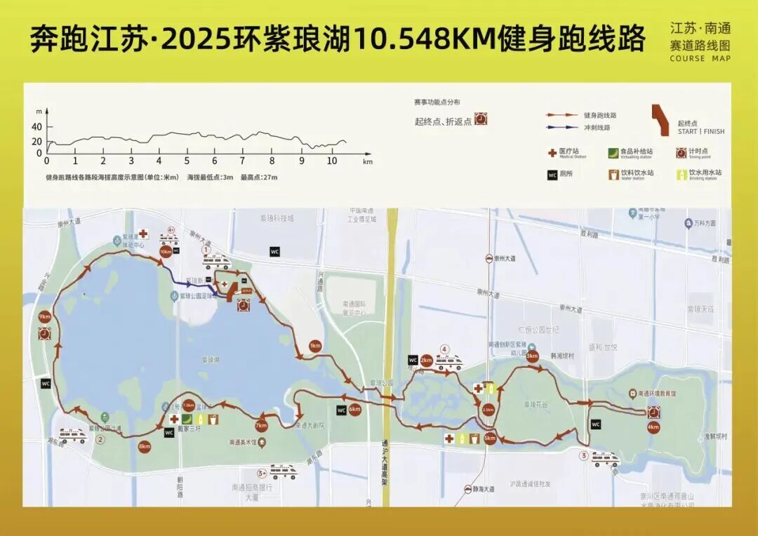 2025南通环紫琅湖10.548KM健身跑参赛包即将开始领取！