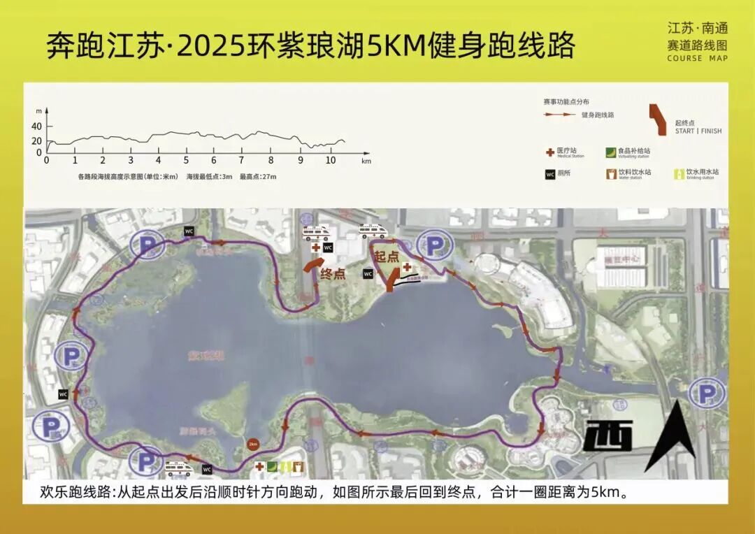 2025南通环紫琅湖10.548KM健身跑参赛包即将开始领取！