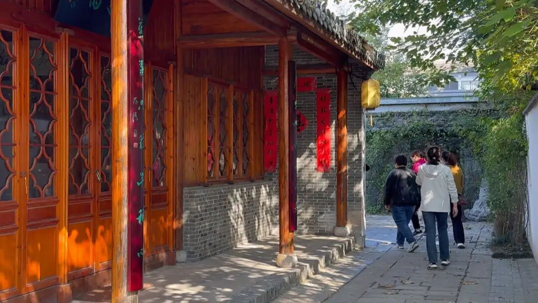 逛唐闸古镇,赏秋日菊花