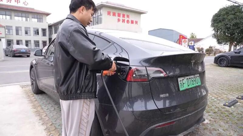 充电桩走进南通农村地区