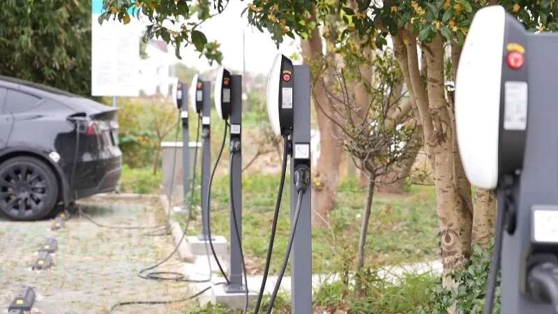 充电桩走进南通农村地区