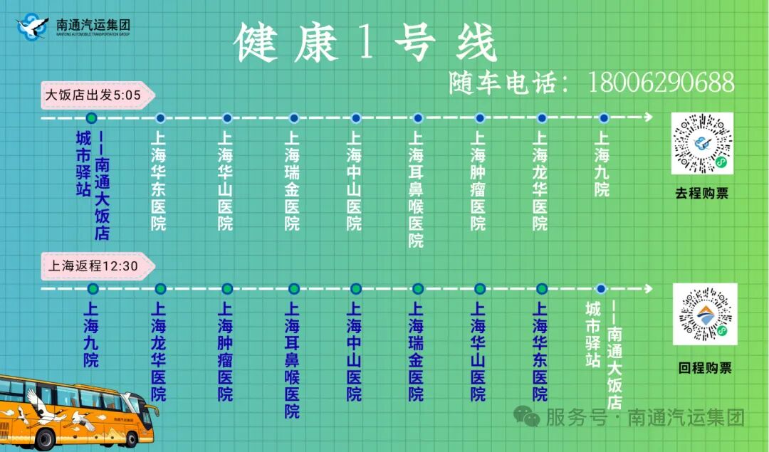 今起,开通!南通出发,更方便了!