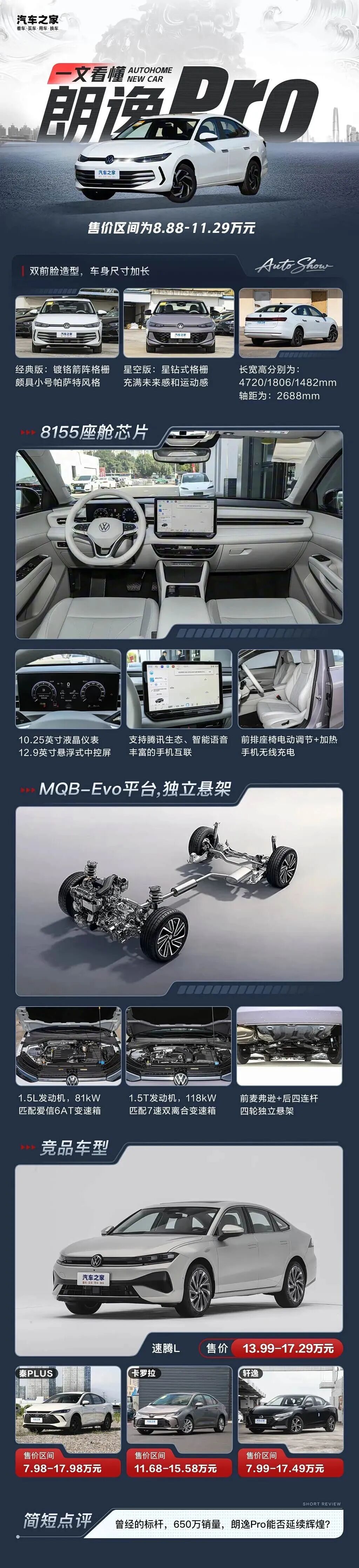 8.88万起！双造型前脸可选，650万销量，曾经的标杆能否延续辉煌？