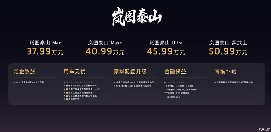 豪华大六座SUV，双色车身，轴距3米1多，续航1400km！