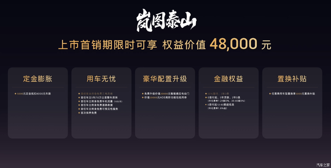 豪华大六座SUV，双色车身，轴距3米1多，续航1400km！