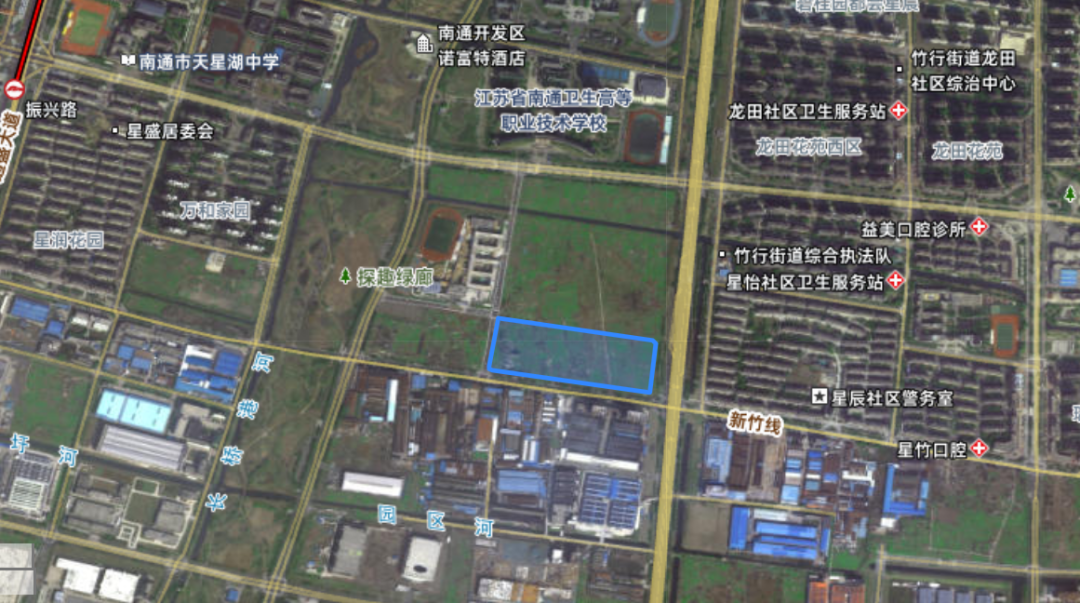 江苏炜赋集团成功拿地新开街道R25024地块