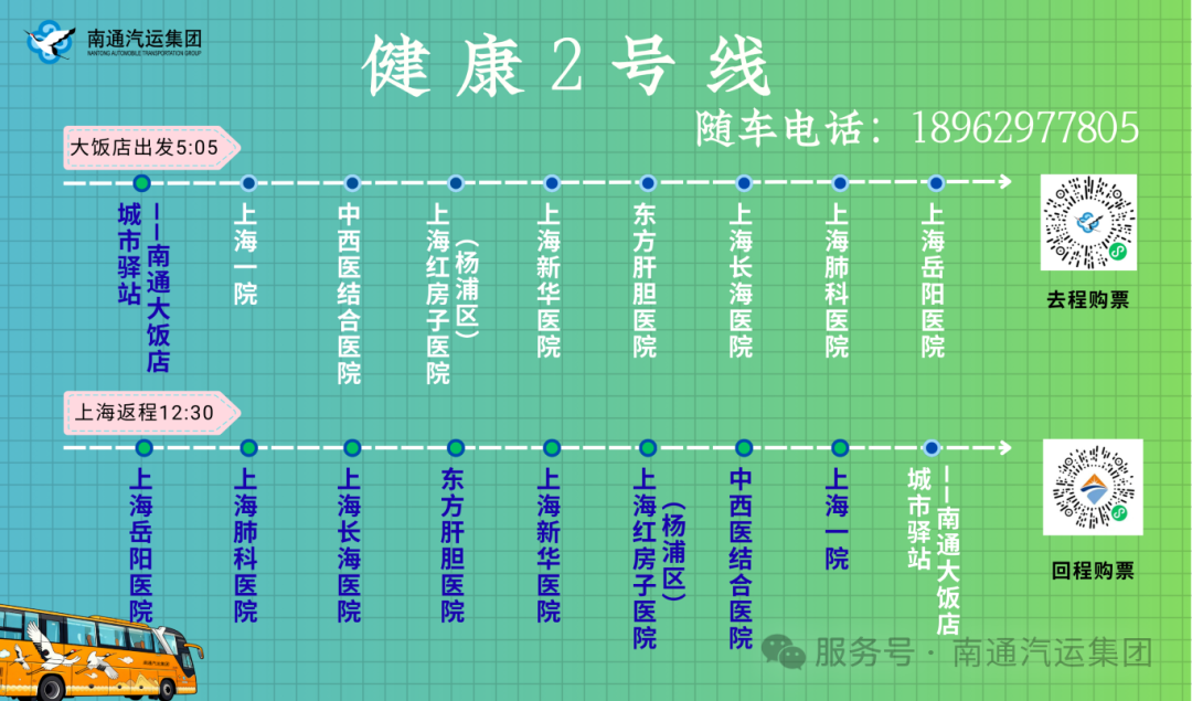 省时又省心！南通⇋上海、苏州更方便了
