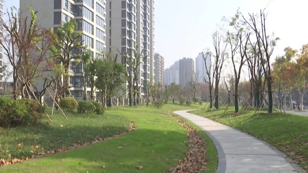 南通五龙云璟小区南侧小游园建成开放！