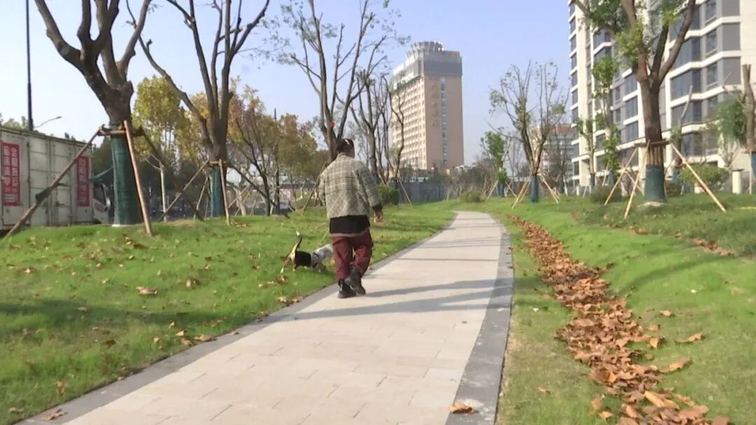 南通五龙云璟小区南侧小游园建成开放！