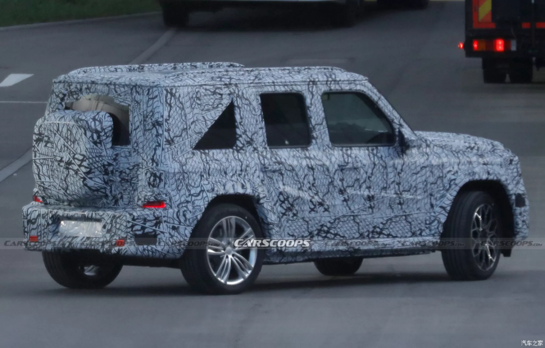 纯电动力,尺寸微缩,奔驰“小g”谍照首次曝光!