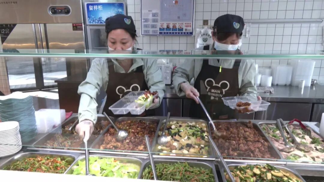 每天不重样,崇川区社区食堂冬日忙