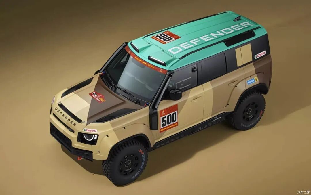 4.4T V8、8AT,35英寸越野胎、六点式赛车座椅,史上最强悍卫士来了!