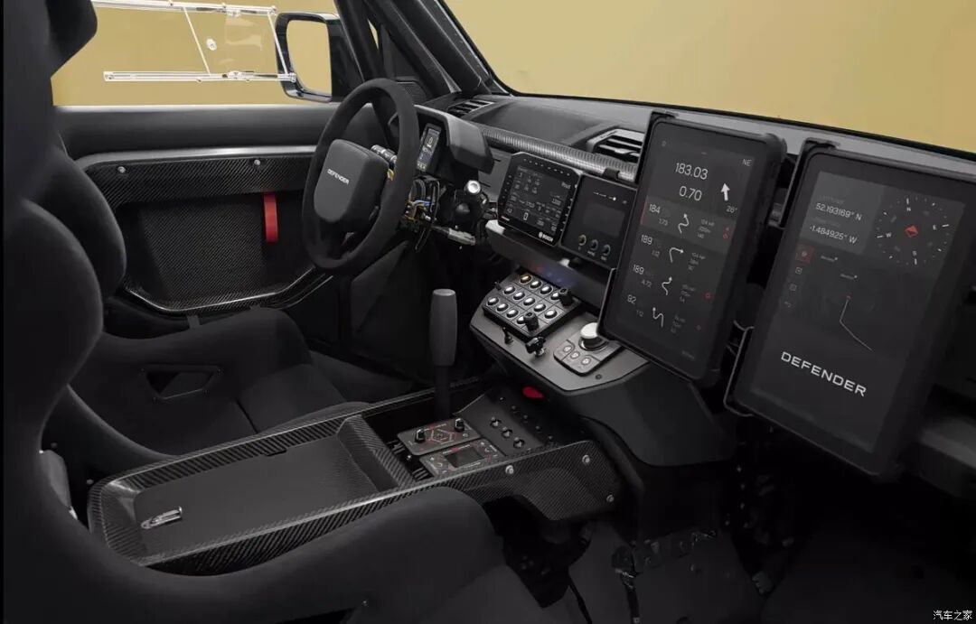 4.4T V8、8AT,35英寸越野胎、六点式赛车座椅,史上最强悍卫士来了!