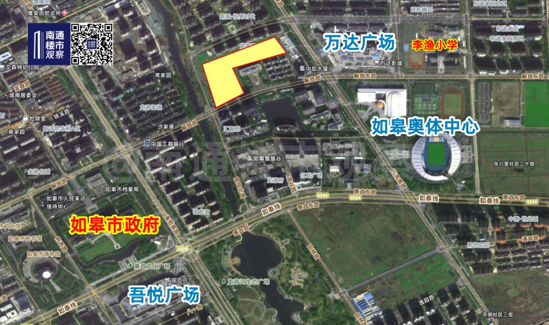 苦等15年!南通搁浅地块,2.73亿拍卖!