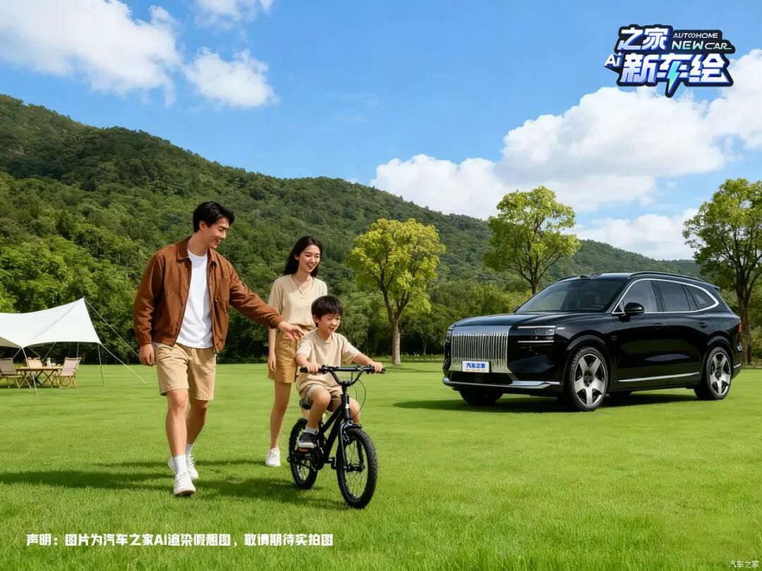 极氪版“揽胜运动”!直瀑式格栅,橘红色卡钳,车尾造型或成最大惊喜?