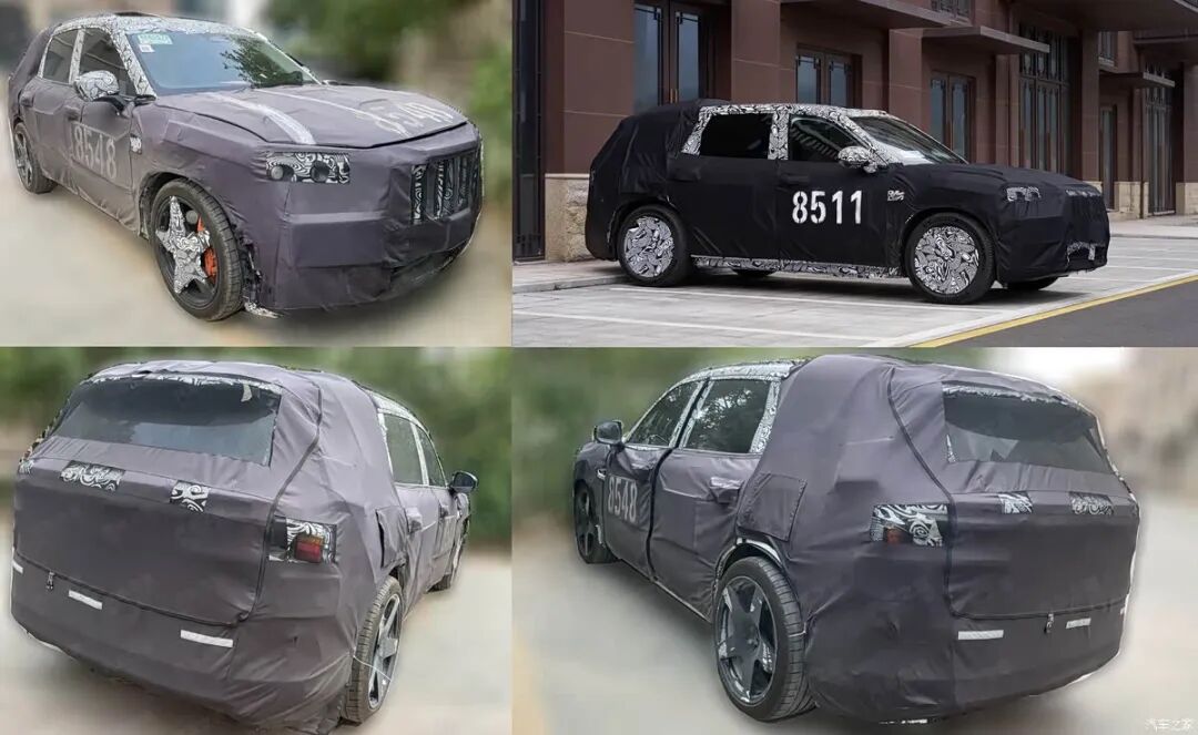 极氪版“揽胜运动”!直瀑式格栅,橘红色卡钳,车尾造型或成最大惊喜?