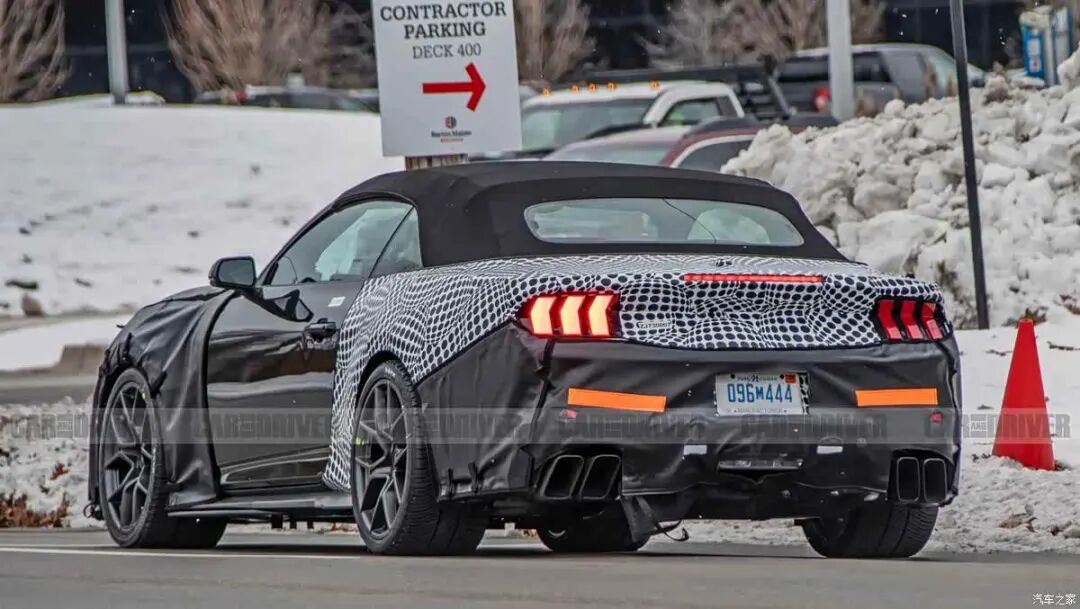 V8咆哮！近800马力，全新福特Mustang Shelby GT500敞篷版抢先看！