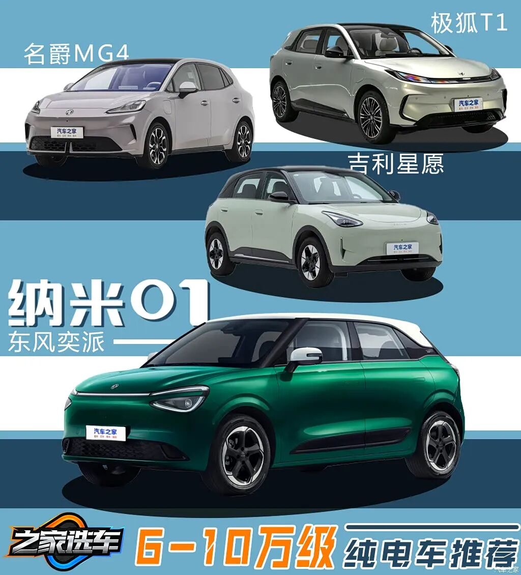 6-10万买新车，打工人代步车该怎么选？