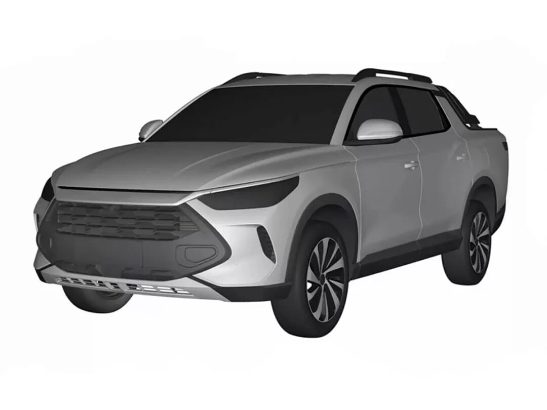 大嘴进气格栅，贯穿式尾灯，运动感十足，这车看上去有点帅！