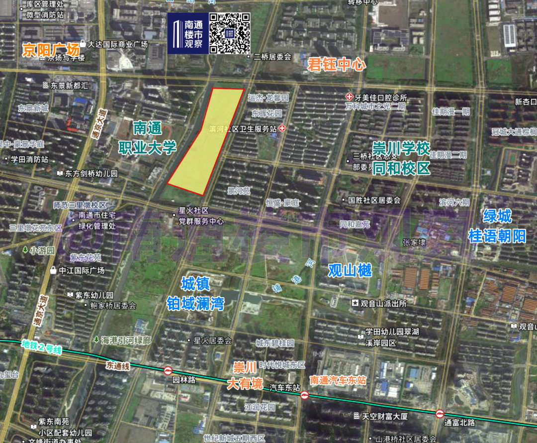 容积率1.4！南通主城杀出重磅好地！