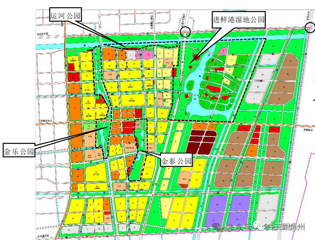 南通又一座大型运河公园，来了！