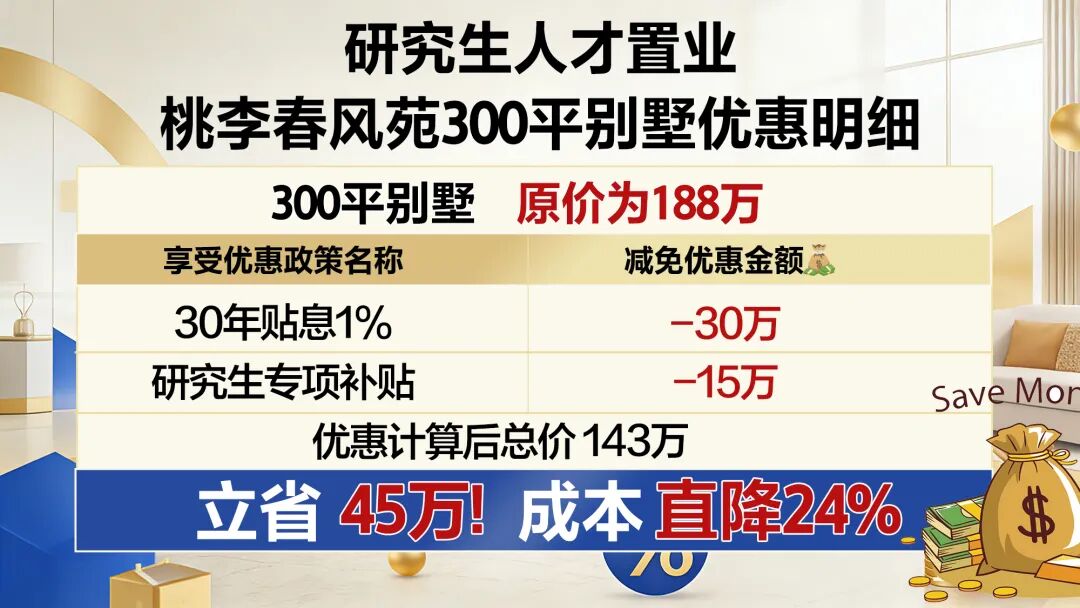 史诗级福利！南通首个房贷贴息盘炸场，立省45万！