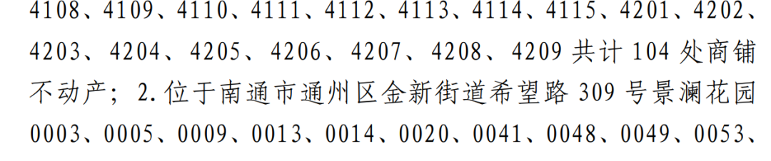 生猛！南通商业体超50套房产，组团抛售！