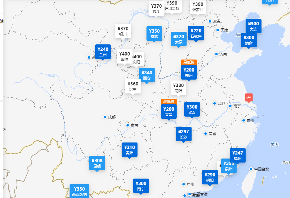 3月特价机票来了！南通出发低至200！